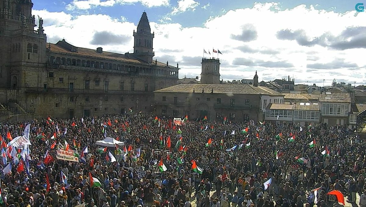 Galiza con Palestina.
Non podemos permitir que a barbarie triunfe sobre a humanidade!