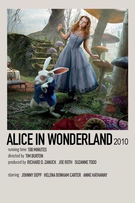 Brianna18228057's tweet image. #TimBurton #AliceInWonderland #JohnnyDepp #HelenaBonhamCarter #AnneHathaway #MiaWasikawia