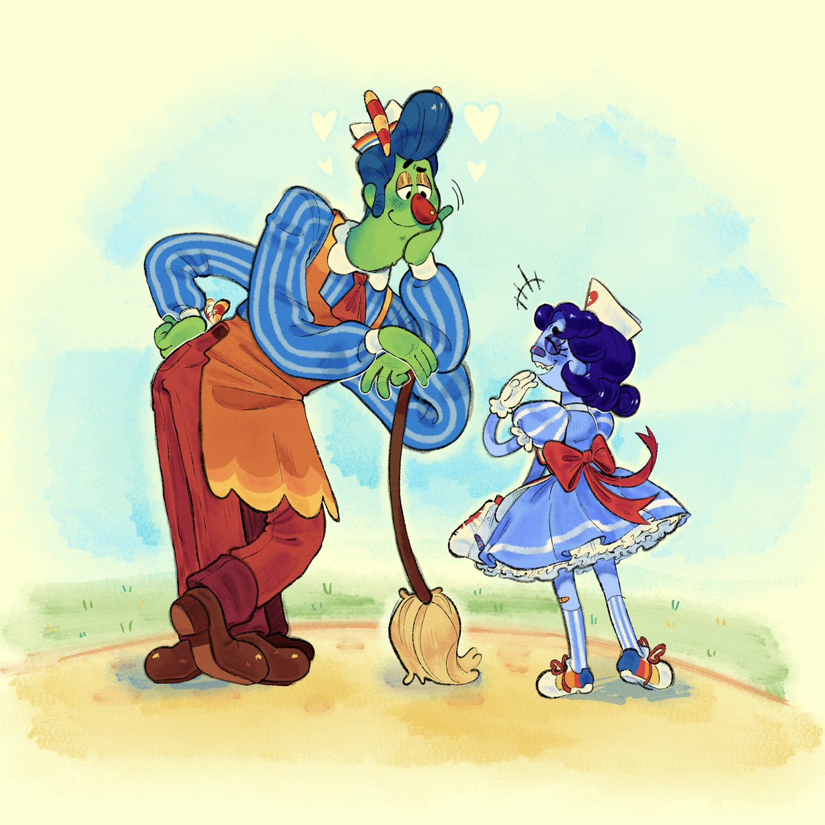 Mayoz_wap's tweet image. lolly gagging on the job 🙄 #Ocxcanon #welcomehomeoc