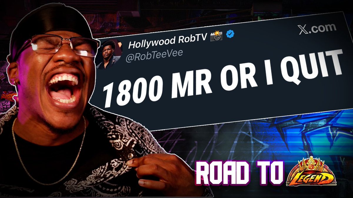 🚨 New Video is up on YT 

 Becoming a Ryu GAWD (Chasing 1800 MR) 
 youtu.be/T4QuKboJPLw