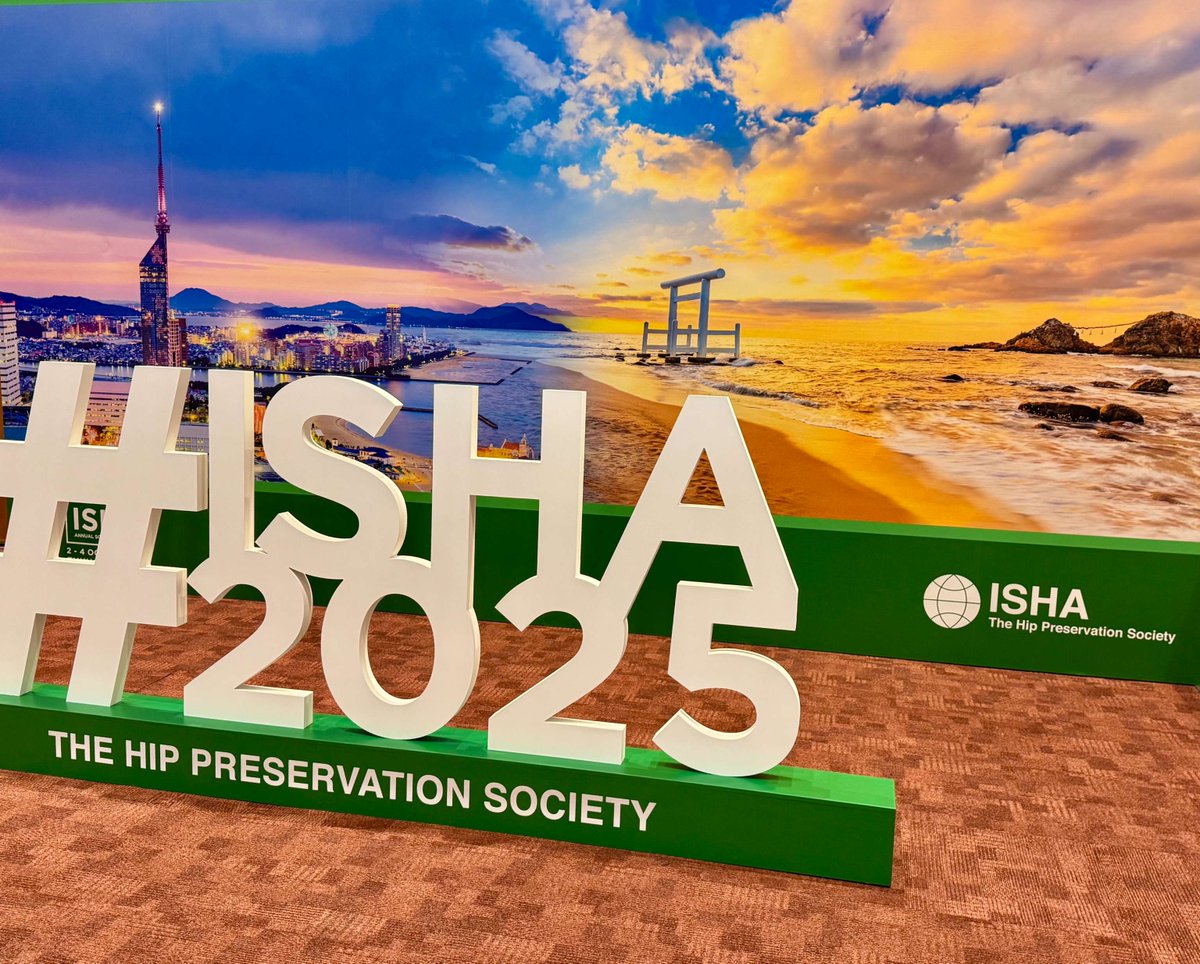 #ISHA2025 was a huge success! 🙌

It was an honor to share our experiences and findings at Rush and to learn from hip preservationists around the world. We're thankful for the opportunity to contribute and inspired by the innovation and dedication shaping the future of the field!