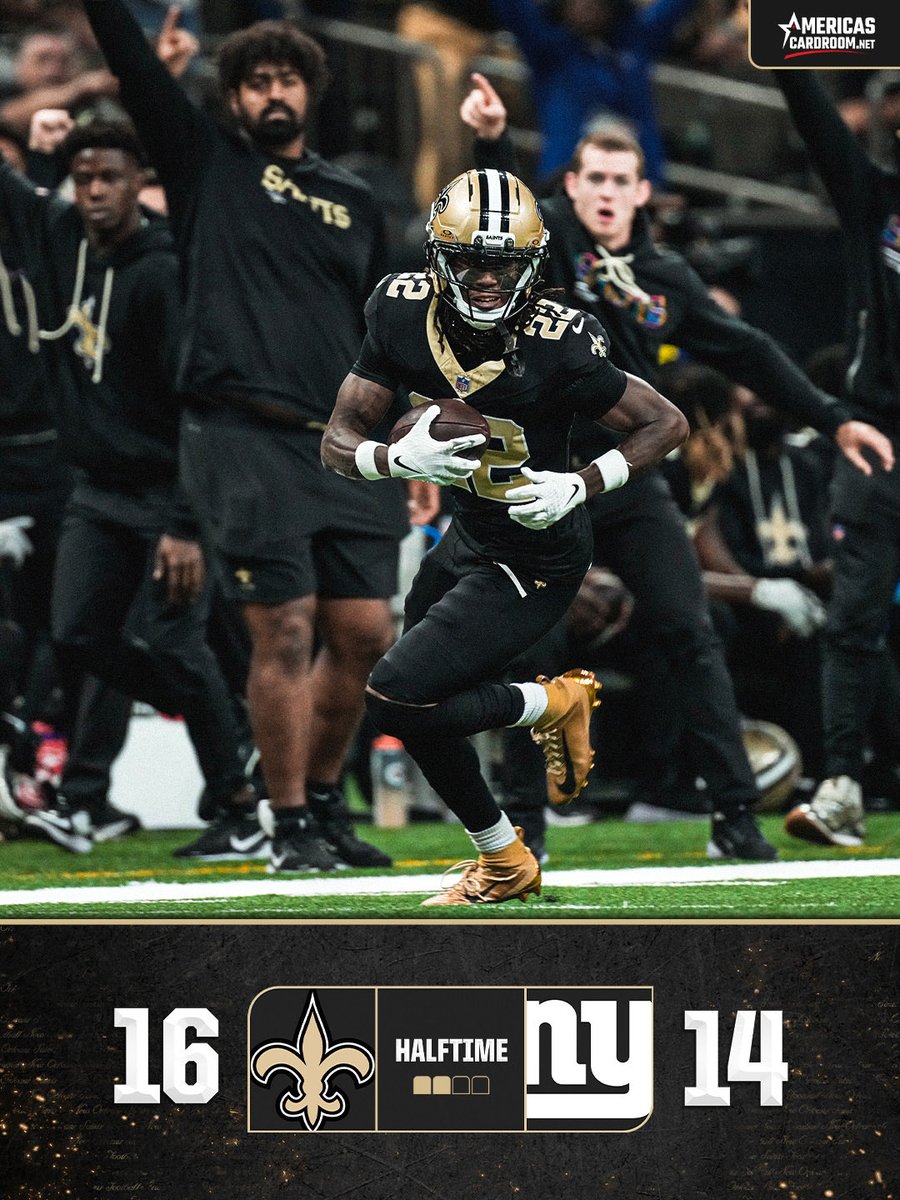 Energy is high at the half!