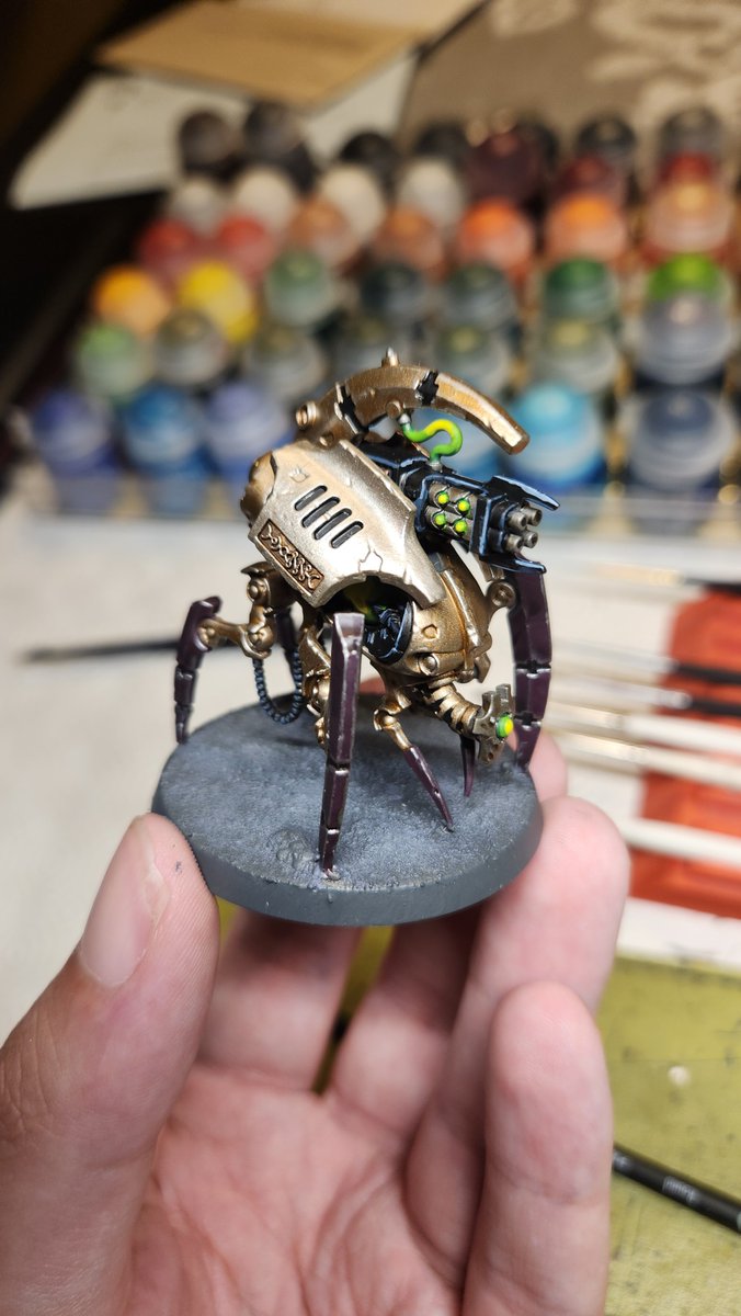 Just realized i never posted my finished macrocyte accelerator.
Finished a tomb crawler in the meantime too <3