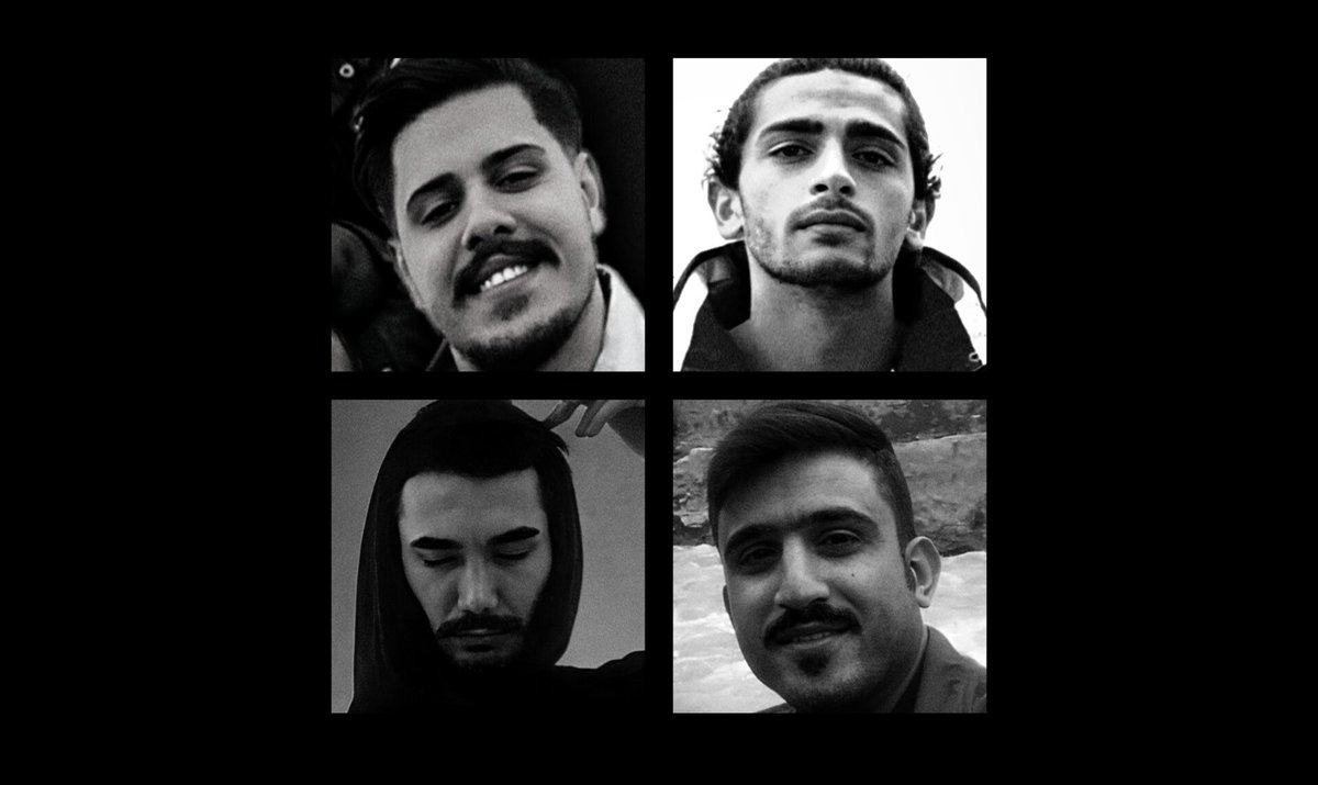 این بچه‌ها و هزاران نفر دیگه؛
روزها در بند ۲۰۹ اوین شکنجه شدند، تار موهاشون
در عرض چند روز سفید شد و همونجا افول «انسانیت»ای که ازش دم می‌زنید و توسط همون حرومیایی که شُدید مرهم زخمشون دیدن!

جمع کنید این جرثومه‌ی فاسدِ احساساتِ کریه‌تون و
که سرتاسرش بوی خونِ بچه‌‌های مارو می‌ده!