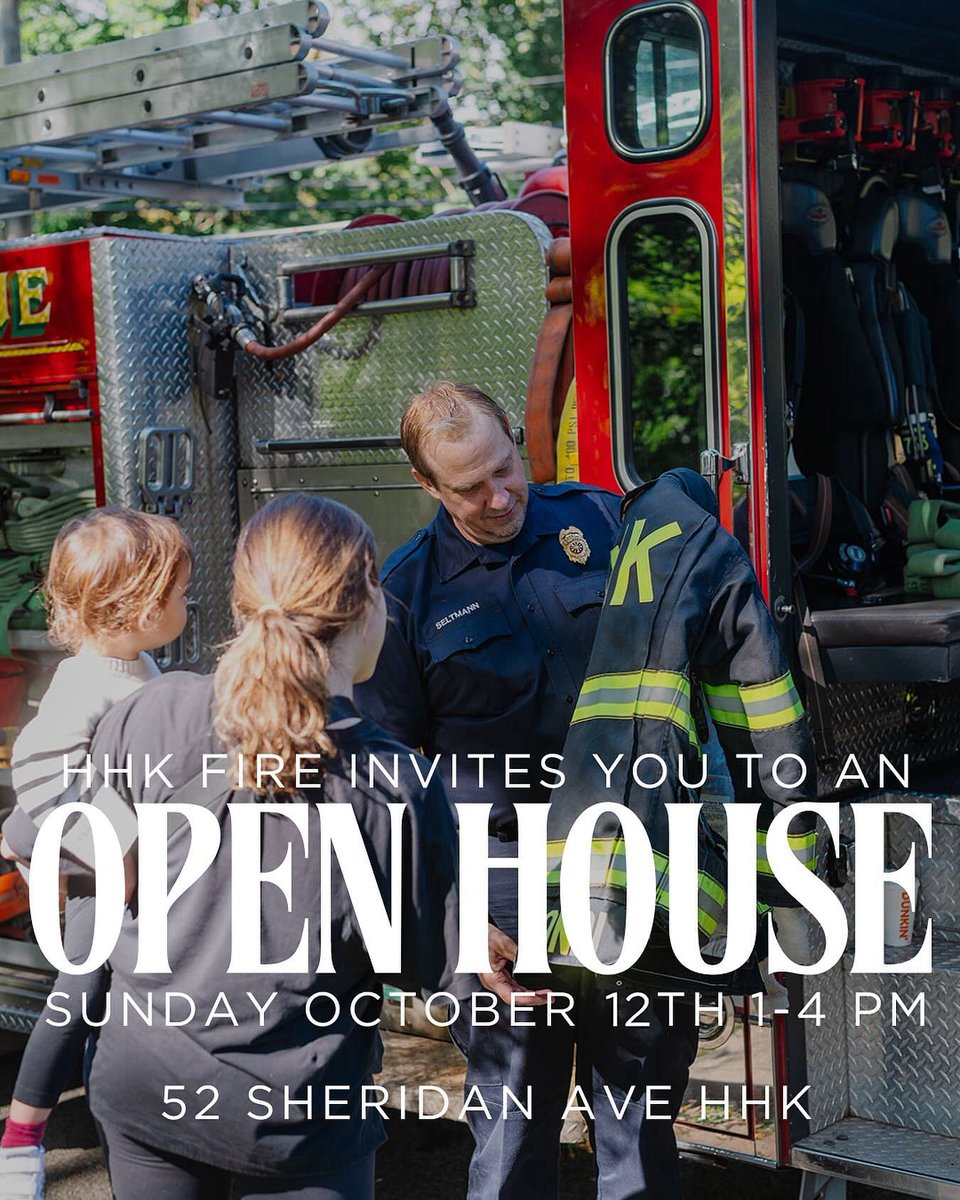 HHKFire's tweet photo. Date: Sunday, Oct 12th
Time: 1:00 PM - 4:00 PM
Location: 52 Sheridan Ave, HHK, NJ

Join us for a fun and informative afternoon! A fantastic opportunity for families to learn about fire safety, meet our dedicated firefighters, and enjoy seasonal treats. https://t.co/aGLSfbIgvJ
