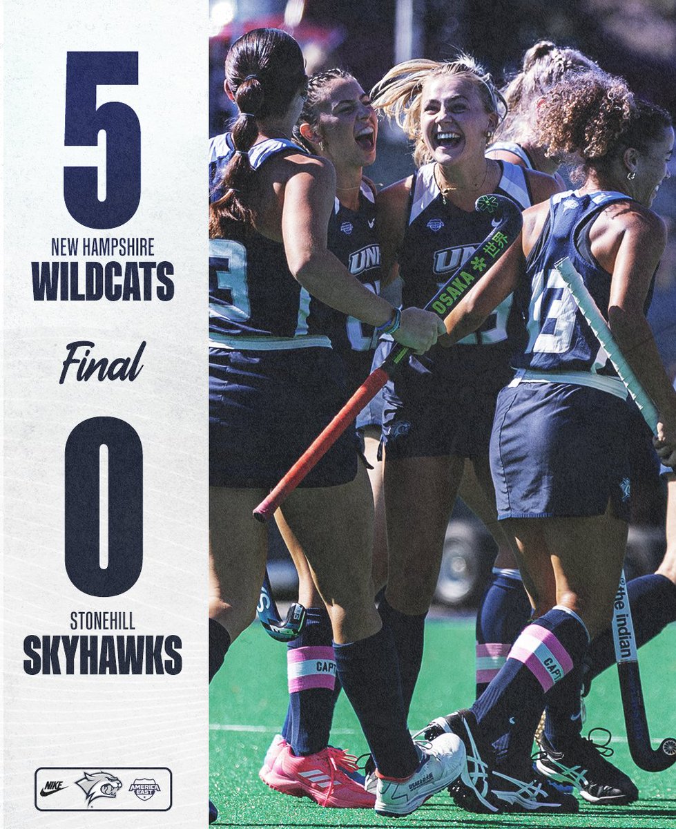 UNHfieldhockey's tweet image. Wildcats WIN!

#BeTheRoar