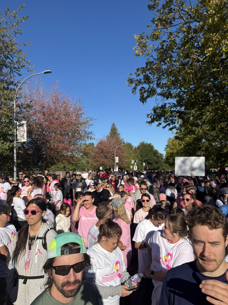 Thanks to team Corporate Services <a href="/saanich/">District of Saanich</a> for organizing the #Saanich Spirit Squad as part of Run for the Cure. A morning well spent for a very important cause. Shout out to my running buddy who thought we were walking and crushed it anyway! 💕