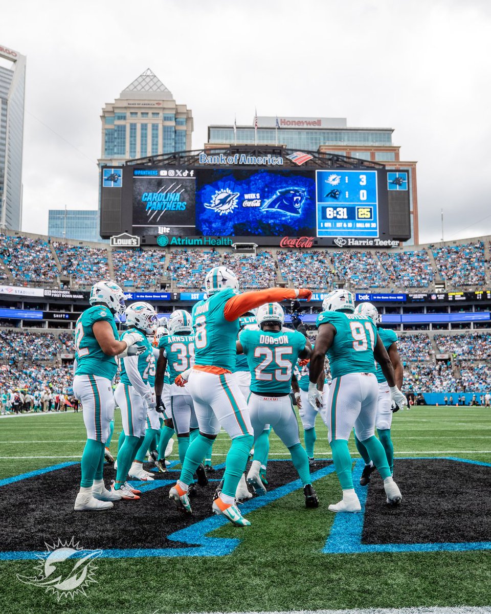 PRIMEIRO TEMPO ✅

DOLPHINS 17x10 Panthers