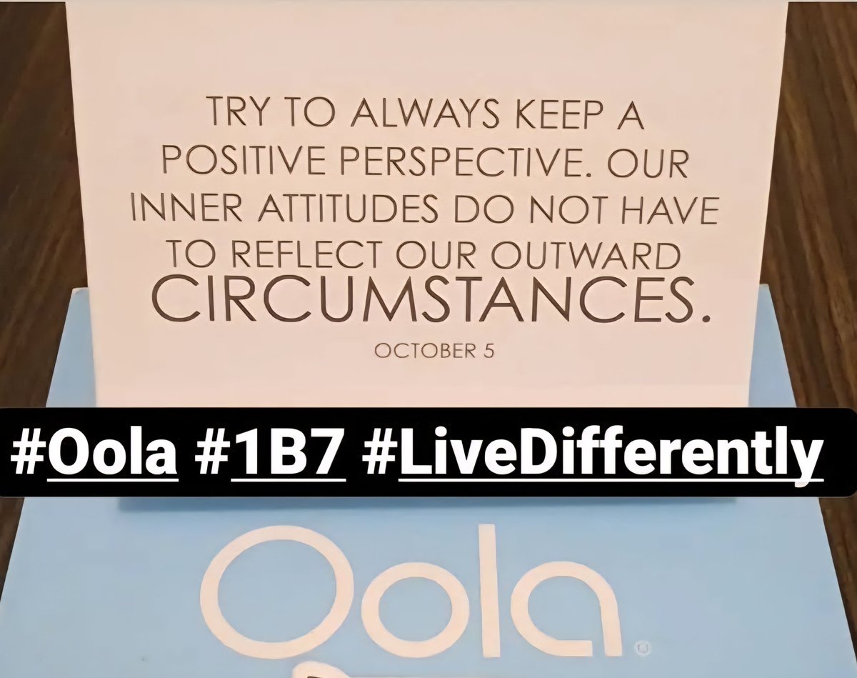 iamtheticket_7's tweet photo. #Oola #1B7 #LiveDifferently https://t.co/X8VTpqHc1h