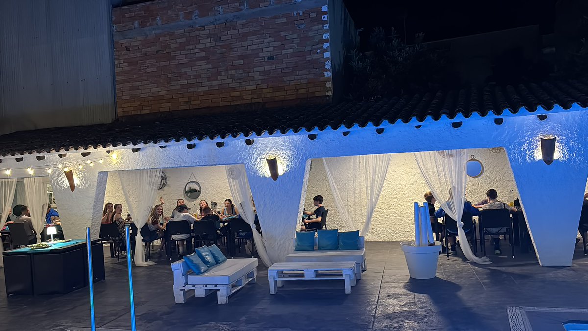 BBQ night in the open air 🥰