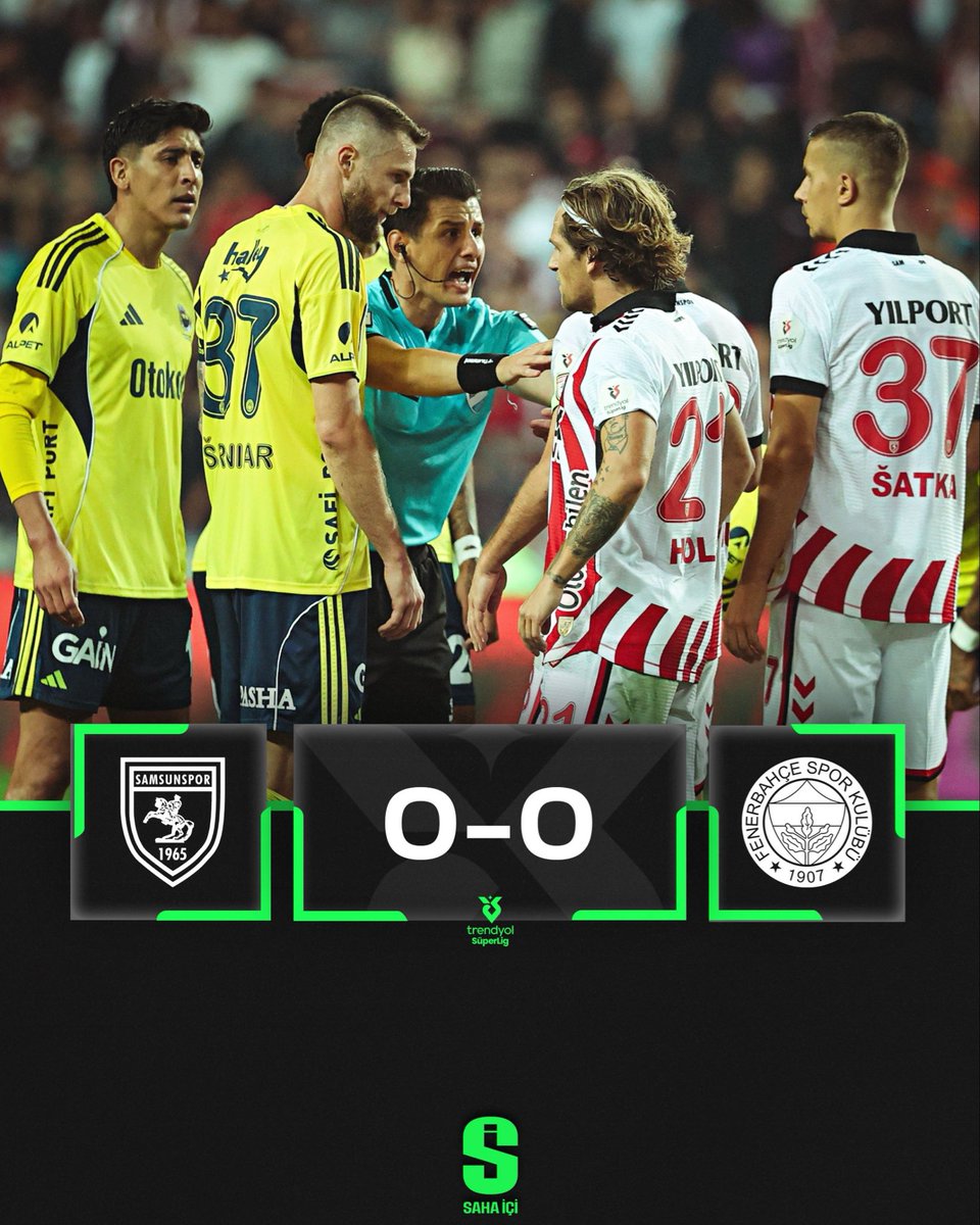 Fenerbahçe, Samsun’da 2 puan bıraktı.

Maç Sonucu: Samsunspor 0-0 Fenerbahçe
