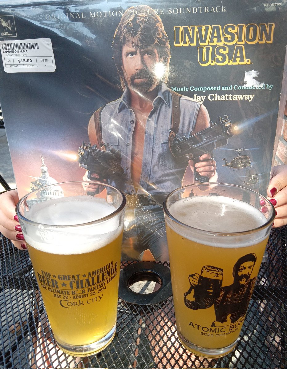 Soundtrack <a href="/flixology101/">flixology101</a> Notch Brewing German Afternoons pilsner. #NorrisnNotch