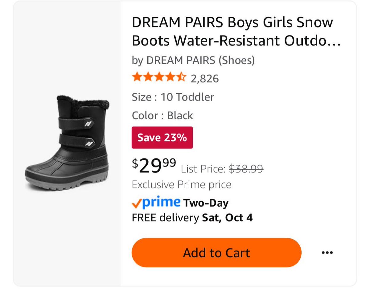 amazon.com/hz/wishlist/ls…

We have another student in kindergarten in need of warm boots for the winter season. Please RT or take a peek if you see this. 💜 

#WorldTeachersDay 
#teacher 
#clearthelist