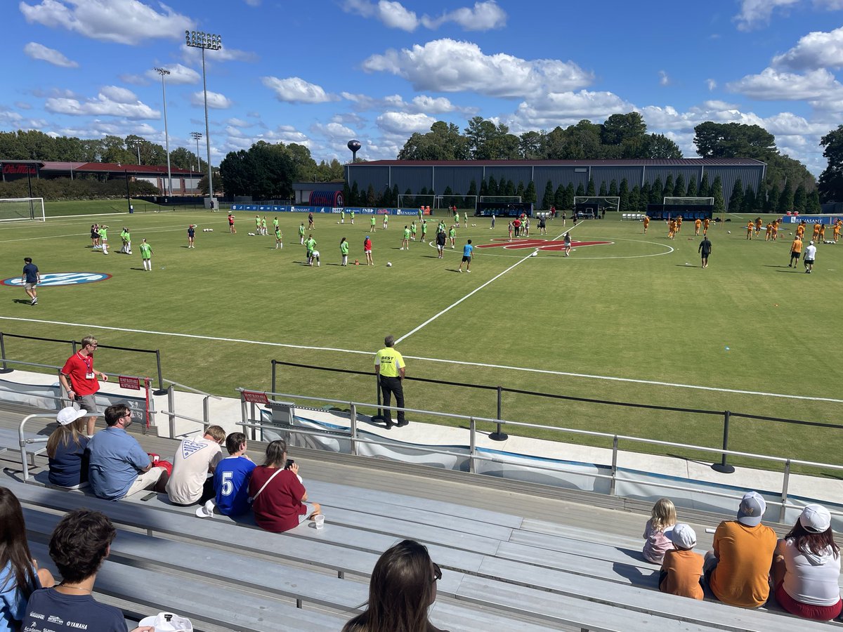 Time for a Sunday soccer showdown between #5 <a href="/Vol_Soccer/">Tennessee Soccer</a> and <a href="/OleMissSoccer/">Ole Miss Soccer</a>. Join Ian Banner and me #inthebooth and sideline reporter <a href="/LoralWinn/">Loral Winn</a> along with the rest of our <a href="/SECNetwork/">SEC Network</a>+ crew at 2 on your <a href="/espn/">ESPN</a> app.