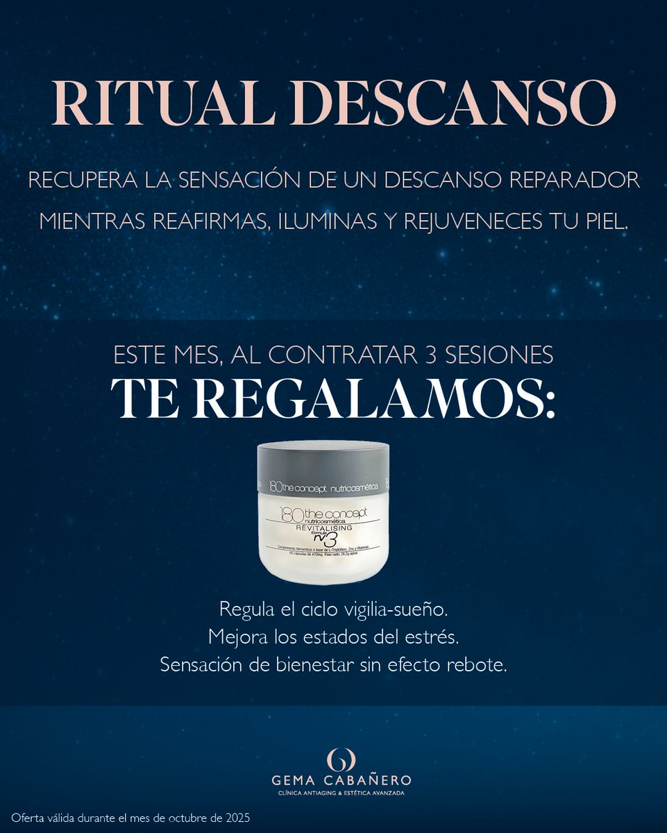 ✨ ¿Quieres sentirte como si hubieras dormido 8 horas seguidas? ✨

📞 Llámanos al 91 309 25 23 y te contamos todos los detalles.

#GemaCabañero #RitualDescanso #RV3 #Descanso #Antiestrés #BellezaNatural #TratamientosFaciales