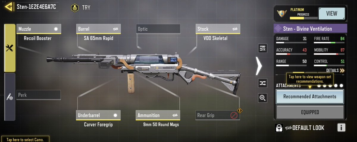 imVaguee's tweet image. The BEST Sten Setup in COD Mobile!

#CODMobile_Partner #AD