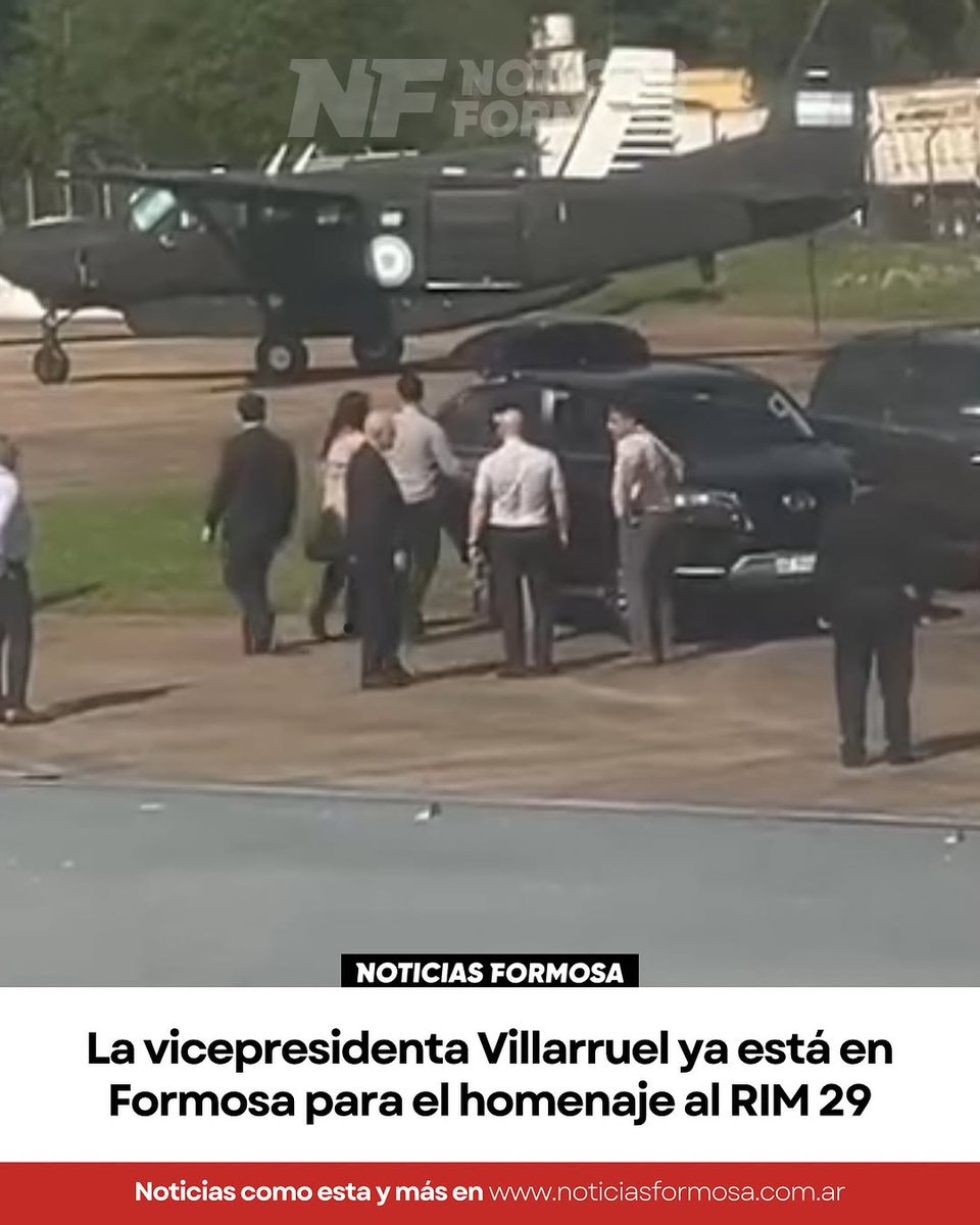 La vicepresidente de la Nación, Victoria Villarruel, ya se encuentra en Formosa para participar del acto central por el 50° aniversario del ataque de Montoneros al Regimiento de Infantería de Monte 29, ocurrido el 5 de octubre de 1975
La ceremonia se realizará hoy a las 18 horas.