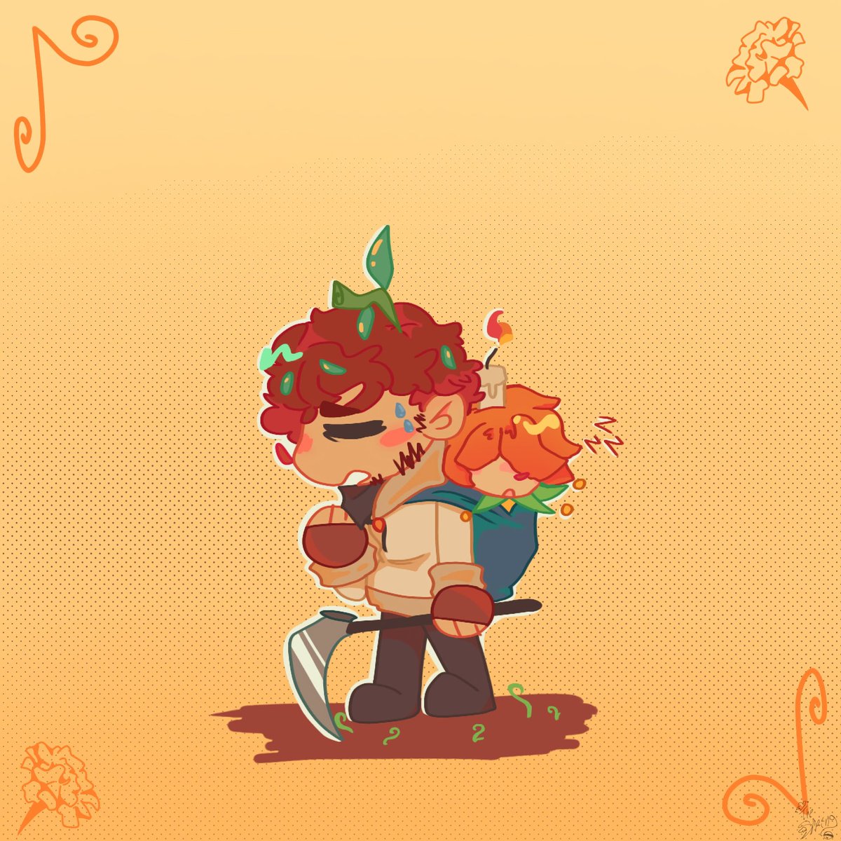 TheSpring248's tweet image. 🍂✨️
#SoarinngART #aquinofanart #MitologiasRPG