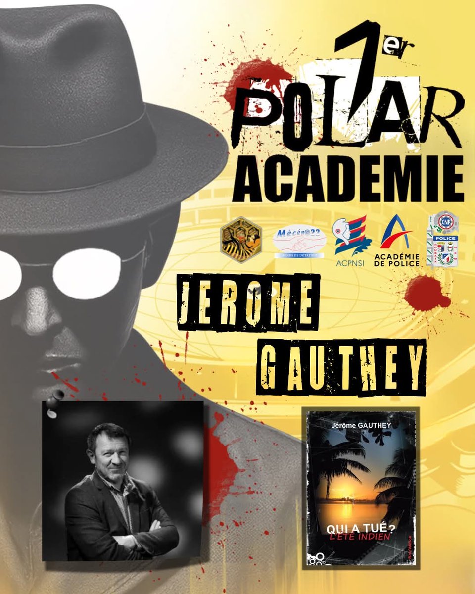 Noiredition's tweet photo. Samedi prochain,  11 octobre, Jérôme Gauthey, Justine Huart et @cyriacguillard seront à PolarAcademie à  l'école de Police de Roubaix. 
#Polar #thriller #roman #livre #Roubaix #Police #PolarAcademie #Lille #RegionNordPasdeCalais #book #octobre #policier #nouveautéslittéraires https://t.co/crLo2Nwpse