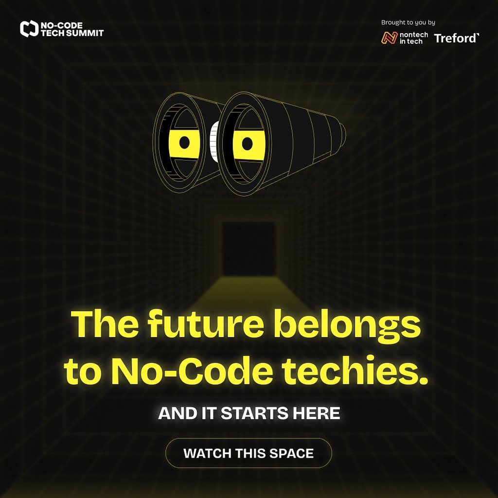 nocodesummit's tweet image. Leave a comment below if you know what time it is 🤗👇

#NoCodeSummit #NoCodeTechies #ComingSoon