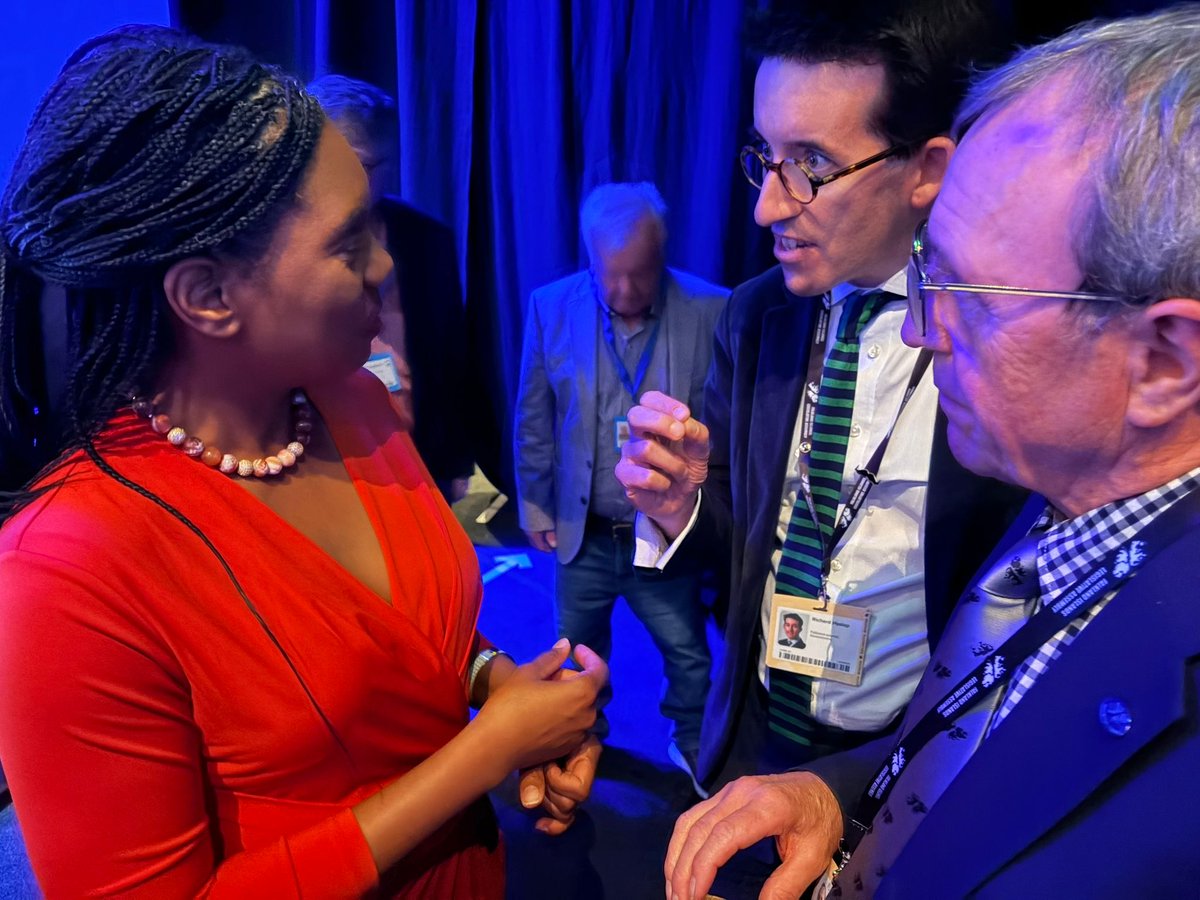 Thank you to <a href="/KemiBadenoch/">Kemi Badenoch</a> for taking the time to meet with myself and member of <a href="/FIAssembly/">Falkland Islands Legislative Assembly</a>, John Birmingham MLA.  The <a href="/Conservatives/">Conservatives</a> have been longstanding supporters of the Falkland Islands and our right to self-determination. #Falklands #CPC25 🇫🇰🇬🇧

<a href="/FalklandsGov/">Falkland Islands Gov</a>