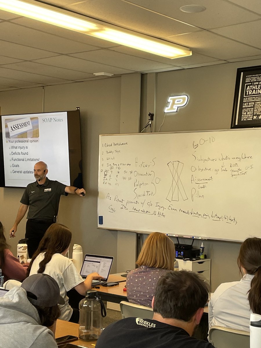 Purdue Univ Athletic Training tweet media