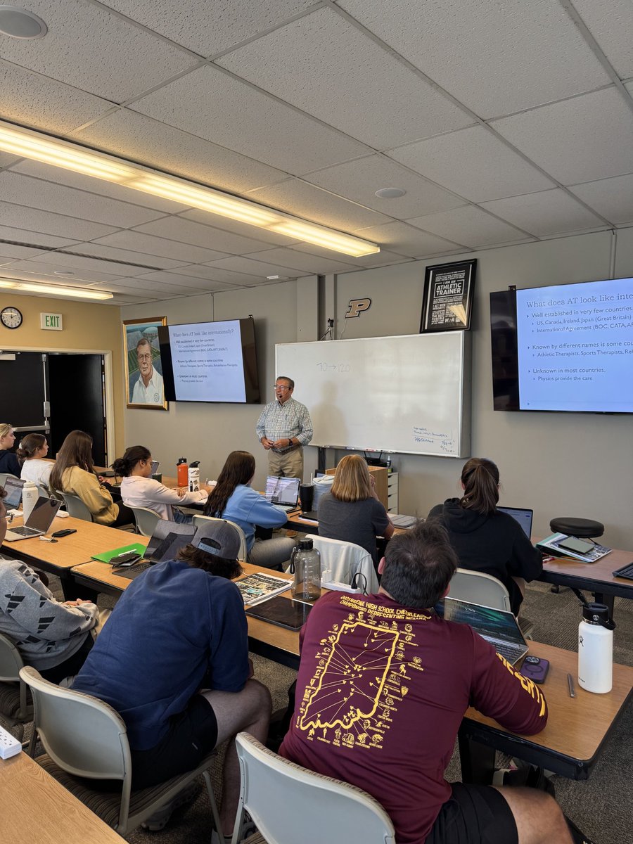 Purdue Univ Athletic Training tweet media