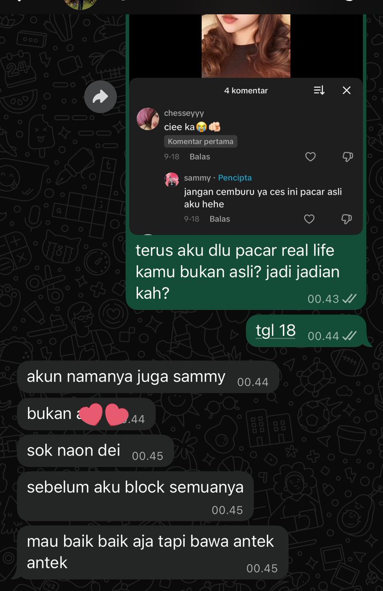 koshh___'s tweet photo. masih bisa loh dia ngeles, jelas jelas akun ‘sammy’ punya diaa wkwk https://t.co/ASd1kpvtgP