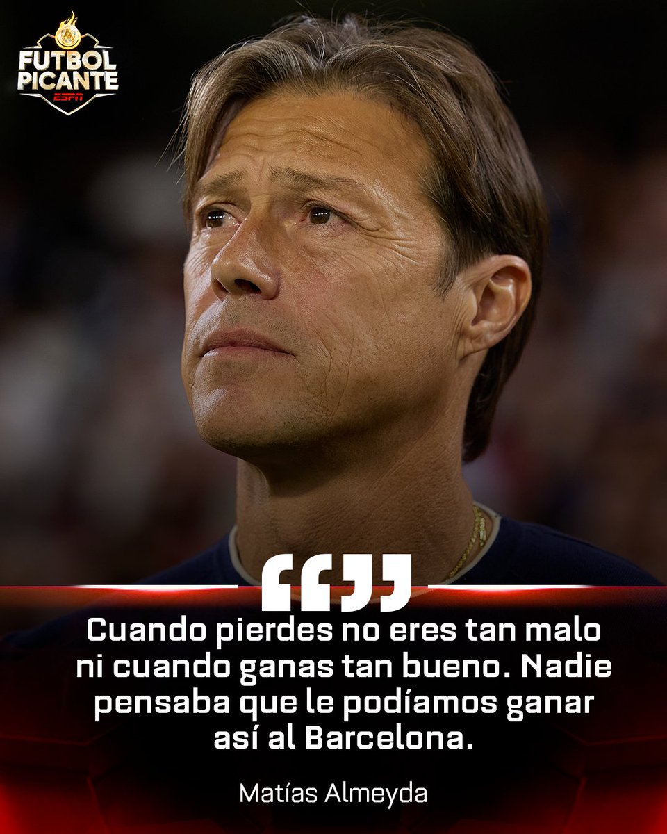 Futbol Picante (@futpicante) on Twitter photo ¡El Sevilla de Matías Almeyda! 🔥
Las palabras del DT argentino tras golear al FC Barcelona 👏🏻
 
🗣️ "La afición se merecía un triunfo así, estoy feliz por ellos". ¡El Sevilla de Matías Almeyda! 🔥
Las palabras del DT argentino tras golear al FC Barcelona 👏🏻
 
🗣️ "La afición se merecía un triunfo así, estoy feliz por ellos".