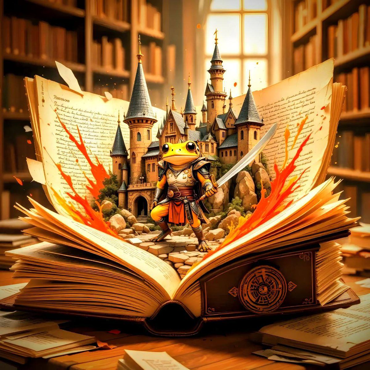 TurboToadToken's tweet image. 📚 This little toad will go down in the history books as the king of memes who rewarded his loyal followers with freedom. 🐸 $TURBO