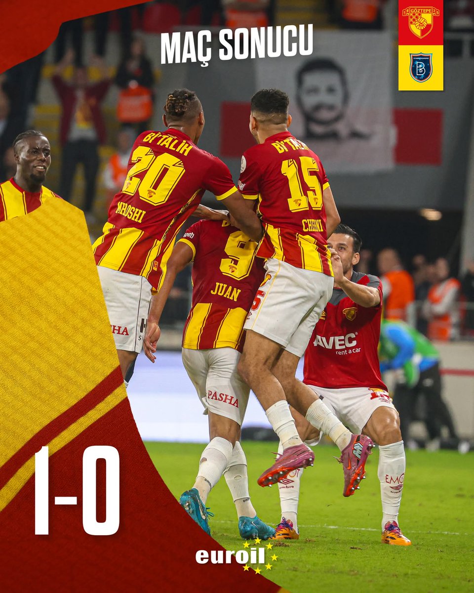 İnadına sevdik seni... Evimizde 3 puan bizim!👊

#Göztepe