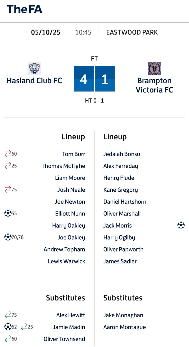 HASLAND CLUB FC tweet media