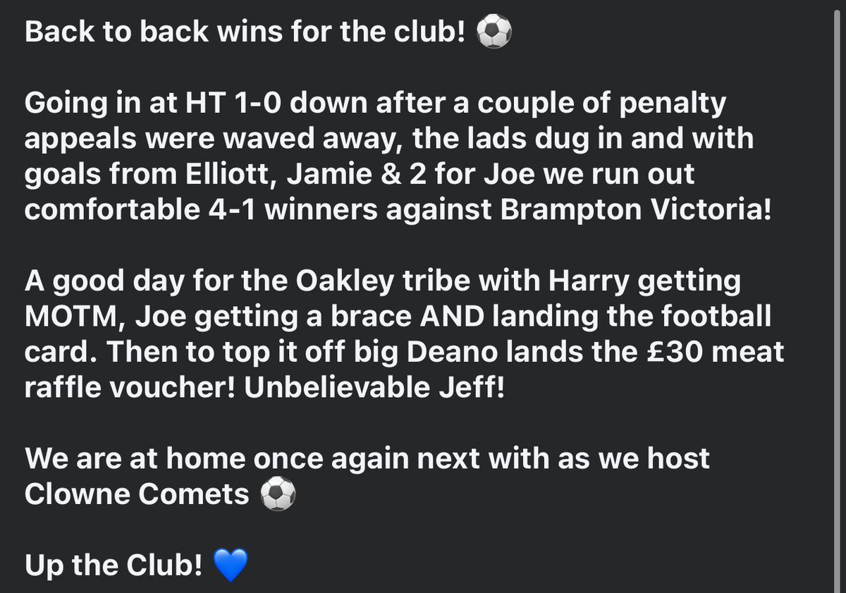 HASLAND CLUB FC tweet media