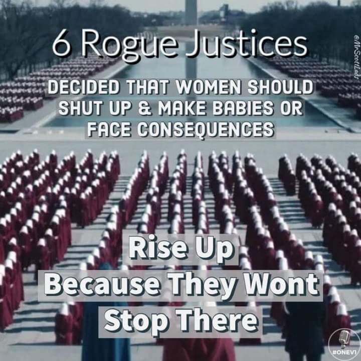 meliorist59's tweet photo. #SCOTUSNotSupremeAnymore
#ReproductiveRights https://t.co/UXaQZ0gWN9