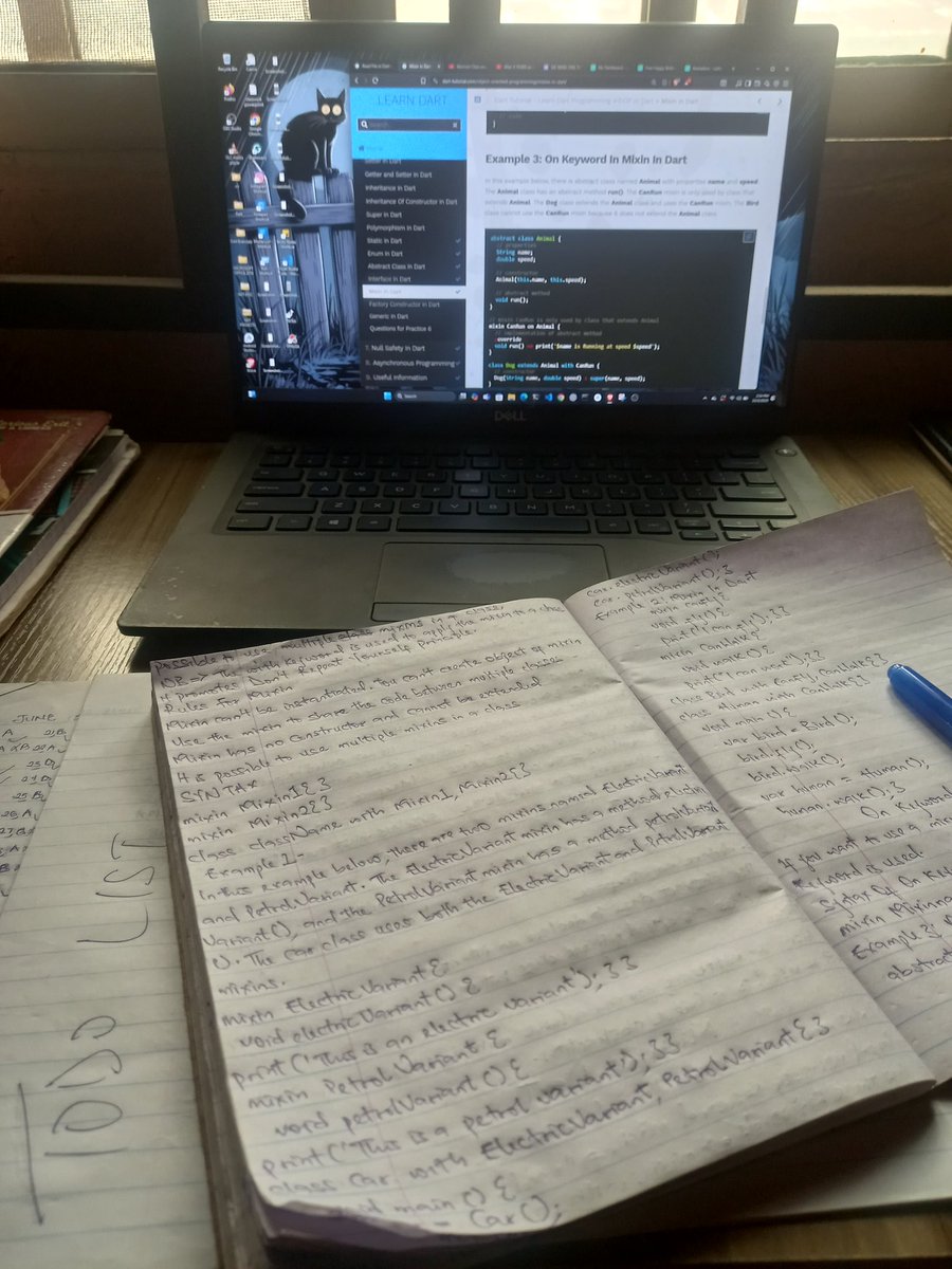flutter___dev's tweet image. No bugs this week, just small wins in Flutter.
Not every day’s about fixing errors — sometimes it’s about showing up.
What’s the toughest bug you’ve faced lately? 👇
#BuildInPublic #FlutterDev