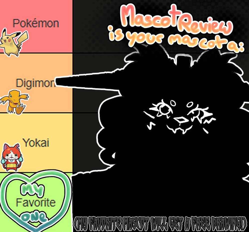 💌┆VTUBERS DROP YOUR MASCOT┆‼️

I will be doing a cool mascot review for my Redebut Stream
Im gonna rate if your mascot looks more like :
・A Pokémon 🔌
・ A Digimon ⚙️
・ Or a Yokai 👻
❥ Be sure to give me your mascot name &amp; small description of what they are