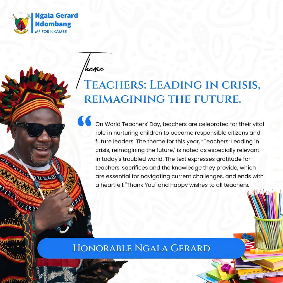 Today, as the world marks World Teachers’ Day, we pause to celebrate the incredible men and women who shape minds, nurture dreams, and build the foundation of our future. 

To every teacher who sacrifices time, energy, and comfort to educate and uplift others — we say thank you.