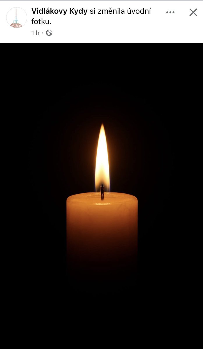 Vidlák drží smutek 😎