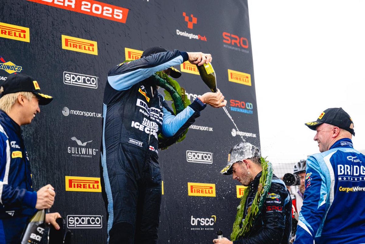 Champions! One of Aston Martin’s most decorated and longest-serving teams - <a href="/BeechdeanAMR/">Beechdean AMR</a> - was crowned a British GT Championship titleholder once again today at Donington Park. 

Congratulations to Andrew Howard and Tom Wood, 2025 British GT3 Silver Am champions!

📸