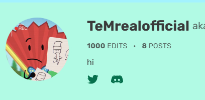 TeMrealofficial's tweet photo. 1,000 edits on the Battle For Champions Resort wiki............ joy!!!!!!!!!!!!!!!πππ #bfcr https://t.co/ckTN6HO0lL