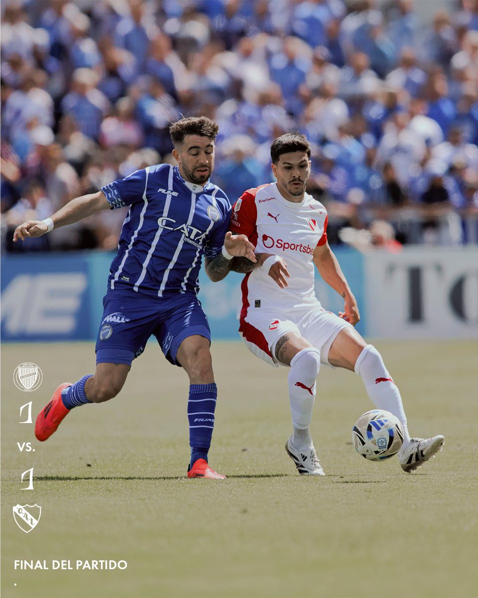 Se terminó en Mendoza.

⚽ S. Montiel