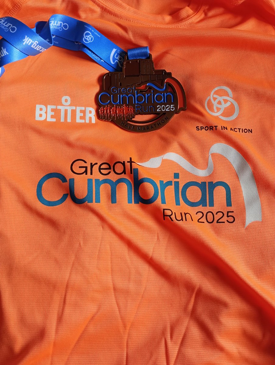 bryanmooney8's tweet photo. Cumbrian Run 2025, done. Another 01:40, so really pleased my aging legs are still holding up. https://t.co/NO91NFRr5P