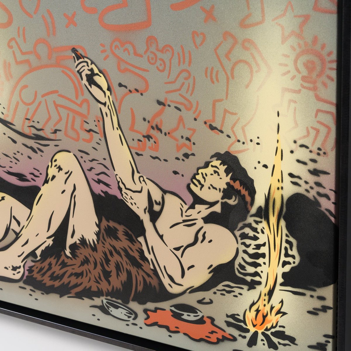 Rich Simmons Art (@richsimmonsart) on Twitter photo Art hasn’t changed too much in 50,000 years. Still just doodling on walls. Only real difference is the price tag. Keith Haring cave painting exclusive to castle fine art. #art #painting #popart #streetart Art hasn’t changed too much in 50,000 years. Still just doodling on walls. Only real difference is the price tag. Keith Haring cave painting exclusive to castle fine art. #art #painting #popart #streetart
