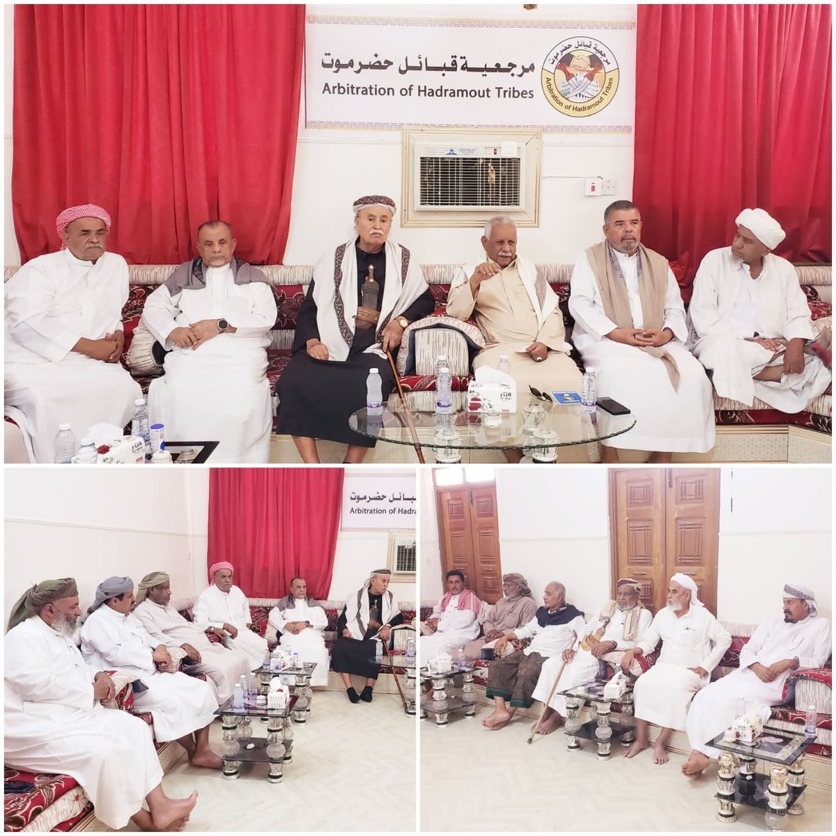 عقدت مرجعية قبائل حضرموت اجتماعا برئاسة الشيخ عبدالله الكثيري ناقشت فيه أوضاع المعلمين وارتفاع الأسعار والانقطاعات المتكررة للكهرباء، وأكدت ضرورة تضافر الجهود لمعالجة القضايا، مشيدة بدعم التحالف بقيادة المملكة العربية السعودية، ومقررة تنفيذ زيارات ميدانية ووضع آليات عمل مشتركة.