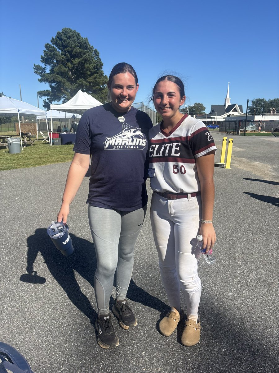 Had a great day at Virginia Wesleyan today! Lots of good instruction and feedback from coaches and players. I can’t wait to be back on this beautiful field! <a href="/VWUSOFTBALL/">Va Wesleyan Softball</a>
