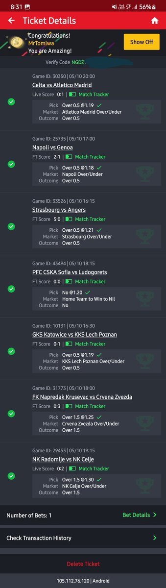 Get in✅️
4 odds BOOOMGRATULATIONS💙✅️

Congrats if you got on