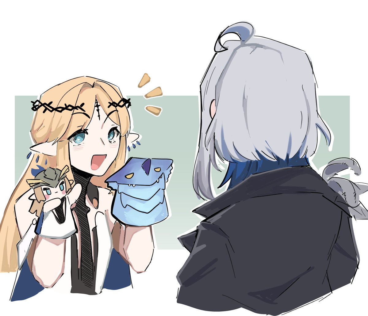 Astrxm_Star's tweet image. Galbrena when she finds Cartethyia 🥺
#WutheringWaves #Wuwafanart #鳴潮