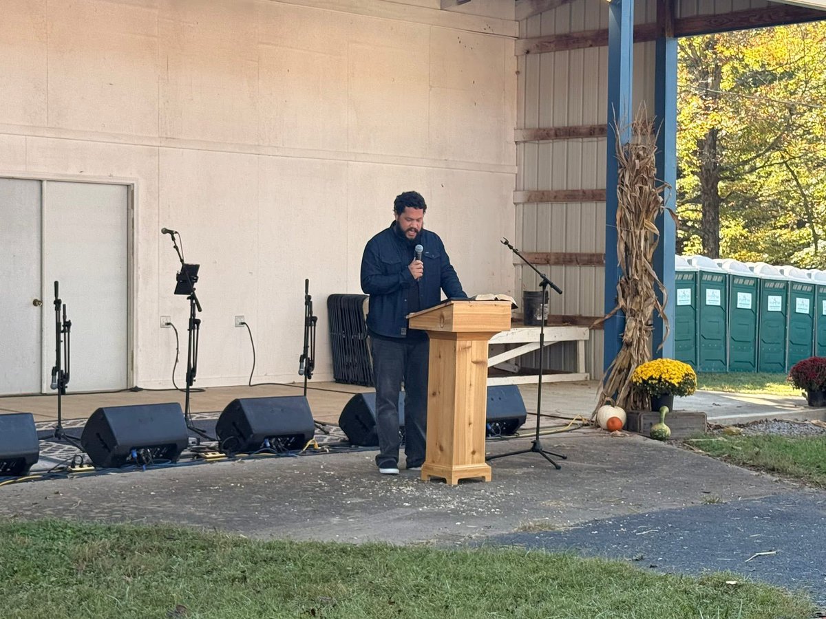 Saturday night I preached in Lancaster, KY, to 9 people—today I preached to 600 at the Wool Fest. I’ll share the gospel anywhere, anytime, with anyone! God is good!