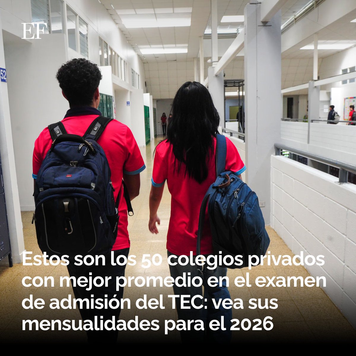 elfinancierocr's tweet photo. 🚀 ¡Impactante! Los colegios privados dominan el examen de admisión del TEC en Costa Rica con promedios de hasta 682,27 puntos. 😲 Descubra cuáles son y cómo se preparan para seguir brillando. #ColegiosPrivados #ÉxitoEducativo https://t.co/Njpy7fyn0a