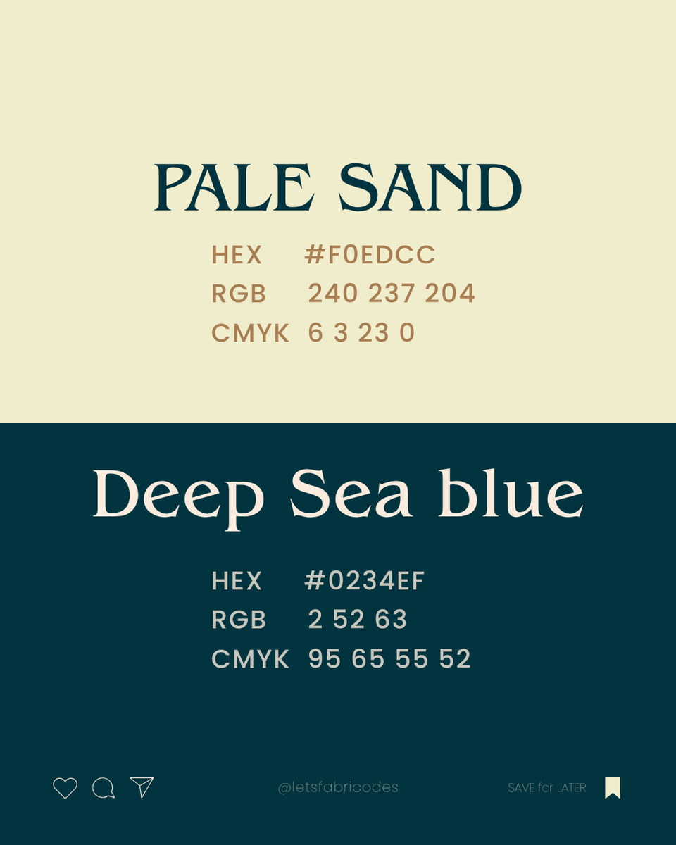 fabricodes's tweet image. 🎨 Colors speak louder than words!
From fresh and vibrant to calm and cozy, these palettes are designed to spark creativity and elevate your designs.
Which palette is your favorite?

#ColorPalette #DesignInspiration #ColorCombinations #CreativeDesign #fabricodes #letsfabricodes